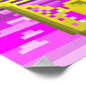 JazzWave-Poster Poster (Ecke)