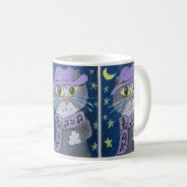 Jazzy Cat Painting Kaffeetasse (VorderseiteRechts)