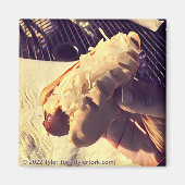 Jazzy Dog Magnet (Vorne)