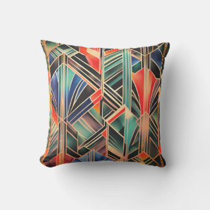 Jazzy Geometric Elegant Classic Boho Geometrie Kissen