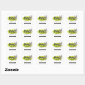 Jazzy Gourmet Stickers (Blatt)