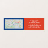 Jazzy Graffiti Art, Künstlerausstellung, im Detail Visitenkarten (Innenseite Aufgefaltet)