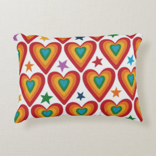 Jazzy Heart Print Kissen