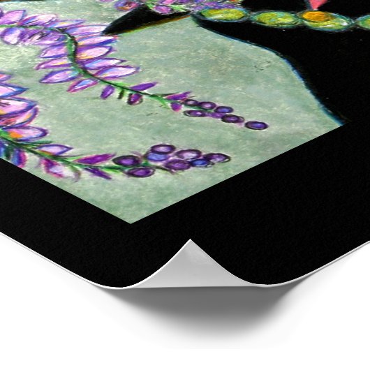 Jazzy im Abend Shade Poster (Ecke)