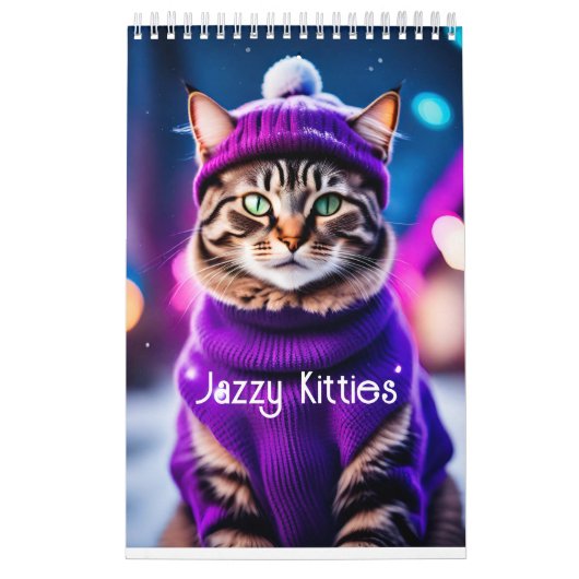 Jazzy Kätzchens Kalender (Titelbild)