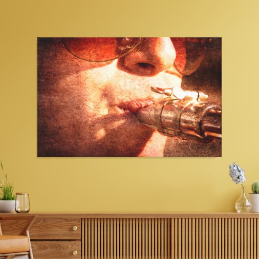 Jazzy Leinwanddruck (Insitu (Wohnzimmer))