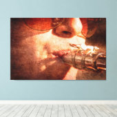 Jazzy Leinwanddruck (Insitu (Holzboden))