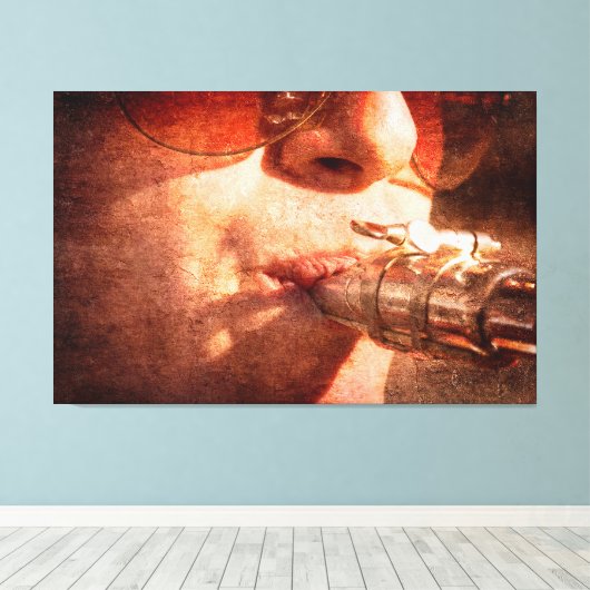 Jazzy Leinwanddruck (Insitu (Holzboden))