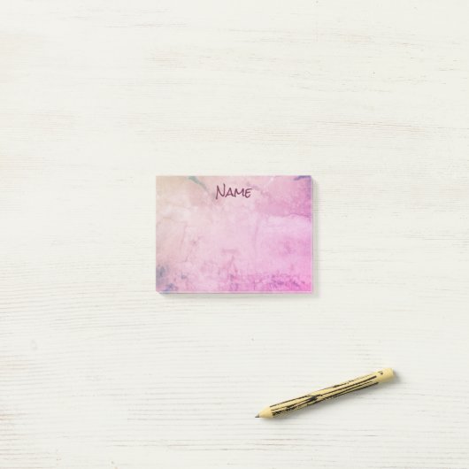 Jazzy Lila Post-it Klebezettel (Auf Schreibtisch)