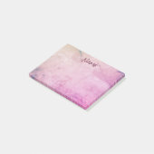 Jazzy Lila Post-it Klebezettel (angewinkelt)