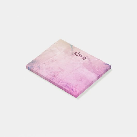 Jazzy Lila Post-it Klebezettel (angewinkelt)