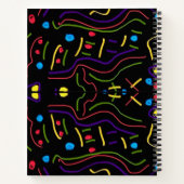 Jazzy Notebook Notizblock (Rückseite)