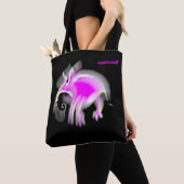 Jazzy Pink Cartoon Aardvark Tasche Shopping Bag (Von Nahem)