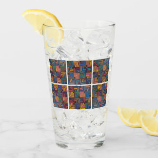 Jazzy Riff Geometric Pint Glas