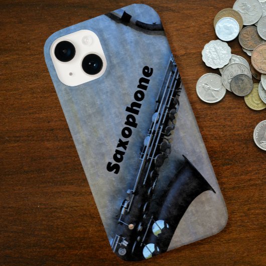 Jazzy Saxy Saxophon individuell anpassbar Case-Mate iPhone Hülle