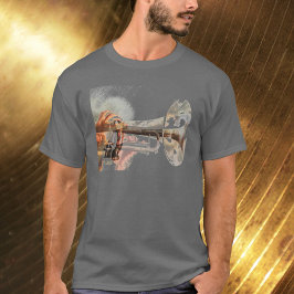 Jazzy Trumpet Flugelhorn T-Shirt