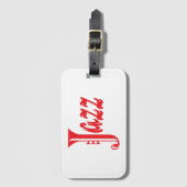 Jazzzeichen Gepäckanhänger (Vorderseite Vertikal)