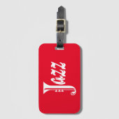 Jazzzeichen Gepäckanhänger (Vorderseite Vertikal)