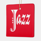 Jazzzeichen Keramikornament (Links)