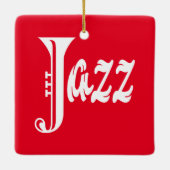 Jazzzeichen Keramikornament (Rückseite)