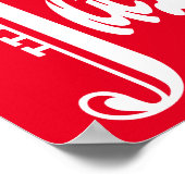 Jazzzeichen Poster (Ecke)