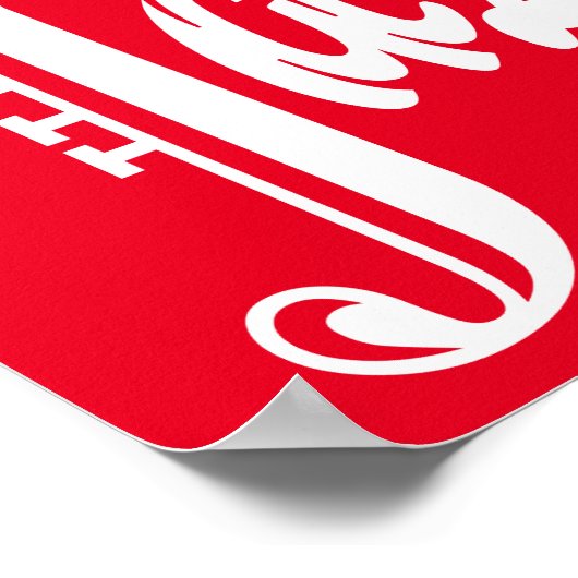 Jazzzeichen Poster (Ecke)