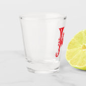 Jazzzeichen Schnapsglas (Links)