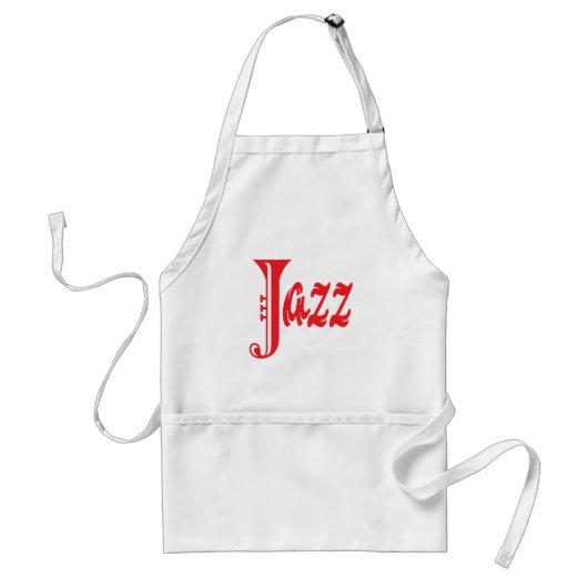 Jazzzeichen Schürze (Vorne)