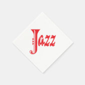 Jazzzeichen Serviette (Ecke)