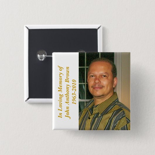 JB Denkmalknopf Button (Vorne & Hinten)