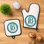 JB Designs Original Ofenhandschuh & Topflappen-Set (Oben Unten)