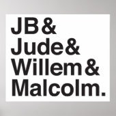 JB Jude Willem Malcolm Poster (Vorne)