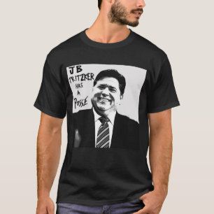 JB Pritzker hat einen Posse-T - Shirt