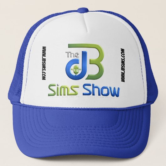 "JB Sims Show Signature Trucker Hat Truckerkappe (Vorderseite)