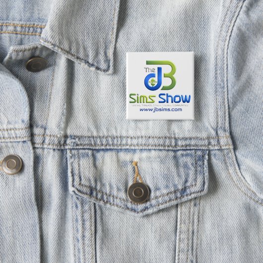 "JB Sims Show Unity Square Button - Collectiable P (Beispiel)