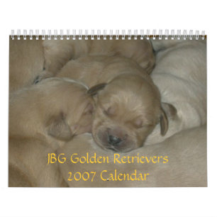 JBG Kalender goldener Retriever-2007