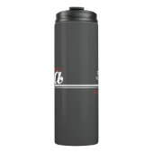 JBHS VMA Black mit weißem Logo anpassbar Thermosbecher (Vorderseite)