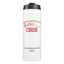 JBHS VMA Personalized Name with Custom Choir Thermosbecher