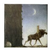 Jbleap the elk John Bauer Fliese (Vorderseite)