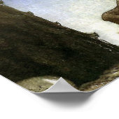 Jbleap the elk John Bauer Poster (Ecke)