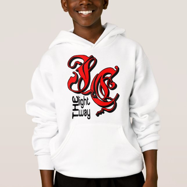 JC Der Weg Christlich Hoodie (Vorderseite)