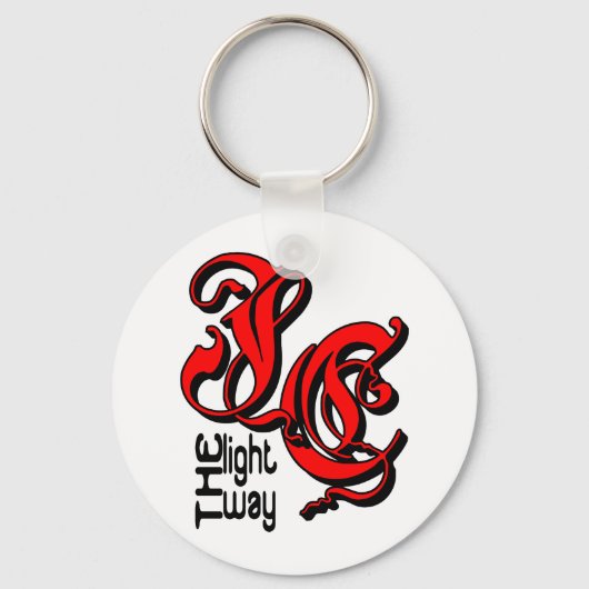 JC Der Weg Christlich Schlüsselanhänger (Vorderseite)