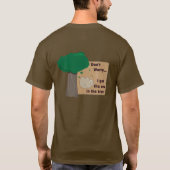 JC Flusspferd (dunkel) T-Shirt (Rückseite)