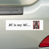 JC ist mein Wechselstrom… Autoaufkleber (Auf Auto)