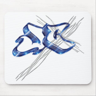 JC Jesus Christ Graffiti Mousepad