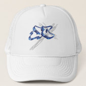 JC Jesus Christ Graffiti Truckerkappe (Vorderseite)