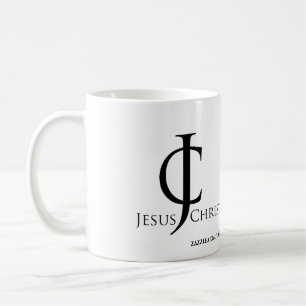 JC Jesus Christus Logo anpassen Kaffeetasse
