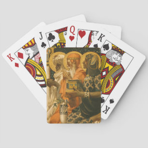 JC Leyendecker Drei Weise Männer Vintage-Weihnacht Spielkarten