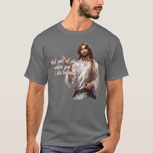 JC Zitate lustig T-Shirt (Vorderseite)