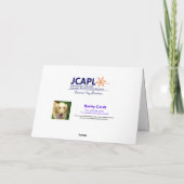 JCAPL Linus Vielen Dank Dankeskarte (Rückseite)